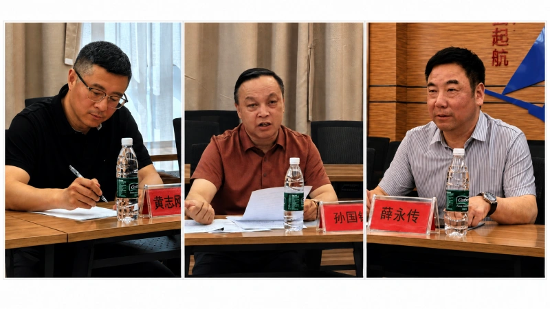 Horda Chairman Huang Zhigang, Wenzhou association President Sun Guojin and Hefei association President Xue Yongchuan